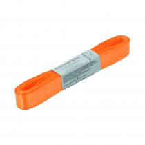 Лента атласная 12 мм ( 1/2 ") "Gamma" ФАСОВКА 5.4 м №023 оранжевый