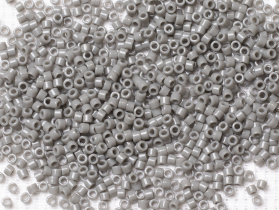 Бисер Япония MIYUKI Delica цилиндрический 11/0 5г DB-0731 серый непрозрачный